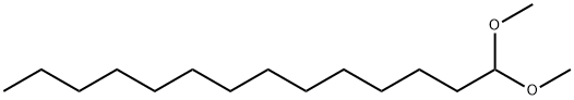 Tetradecanal dimethyl acetal Struktur