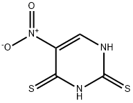 2,4-dithio-5-nitropyrimidine,14623-57-5,结构式