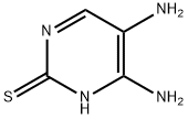 4,5-DIAMINO-2-MERCAPTOPYRIMIDINE Structure