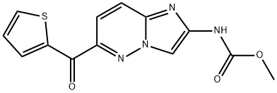 midazo[1,2-b]pyridazine, carbamic acid deriv Structure