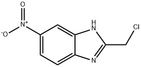2-(氯甲基)-6-硝基-1H-苯并[D]咪唑, 14625-39-9, 结构式