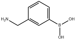 3-氨甲基苯硼酸盐酸盐,146285-80-5,结构式