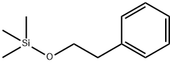1-(トリメチルシリルオキシ)-2-フェニルエタン 化学構造式