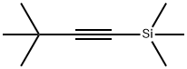 1-トリメチルシリル-3,3-ジメチル-1-ブチン 化学構造式