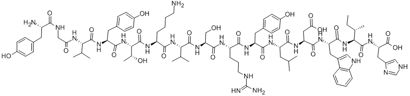 ACTIVATED PROTEIN C (390-404) (HUMAN) Structure