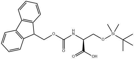 FMOC-SER(BSI)-OH Struktur
