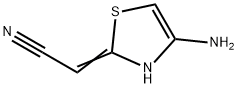Acetonitrile,  (4-amino-2(3H)-thiazolylidene)-  (9CI) Structure
