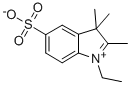 1-乙基-2,3,3-三甲基-3H-吲哚-5-磺酸内盐, 146368-07-2, 结构式