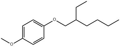 1-[(2-乙基己基)氧]-4-甲氧基苯, 146370-51-6, 结构式