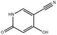 3-Pyridinecarbonitrile,1,6-dihydro-4-hydroxy-6-oxo-(9CI) Structure