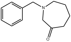 1-苄基-3-氧代氮杂环庚烷, 146407-32-1, 结构式