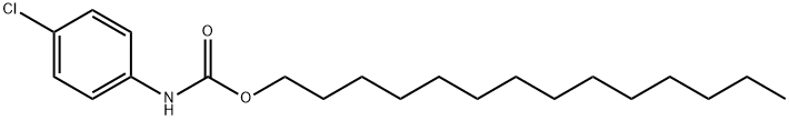 3-氨基-4-氯苯甲酸十四烷酯 结构式