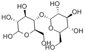 D-(+)-ラクトース一水和物 化学構造式