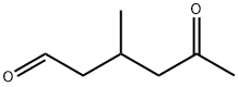 Hexanal, 3-methyl-5-oxo- (9CI) Struktur