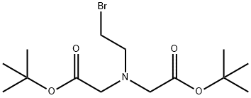 DI-TERT-BUTYL-2-BROMOETHYLIMINODIACETATE Structure
