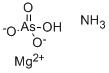ひ酸マグネシウムアンモニウム 化学構造式