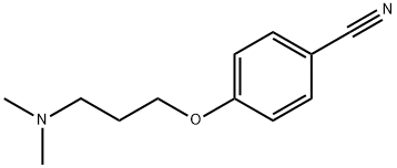 4-[3-(Dimethylamino)propoxy]benzonitrile,146440-15-5,结构式