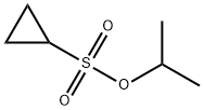 isopropyl cyclopropanesulfonate Structure