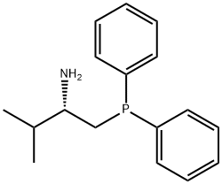 (S)-1 - (二苯基膦基) - 2-氨基-3-甲基丁烷,146476-37-1,结构式