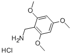 2,4,6-Trimethoxybenzylamine hydrochloride Struktur