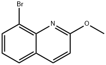 2-甲氧基-8-溴喹啉, 146564-18-3, 结构式