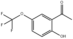 1-(2-HYDROXY-5-TRIFLUOROMETHOXY-PHENYL)-ETHANONE Struktur