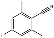 2,6-二甲基-4-氟苯腈, 14659-61-1, 结构式