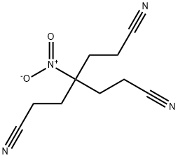 四(2-氰乙基)硝基甲烷,1466-48-4,结构式