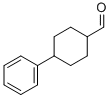4-フェニルシクロヘキサンカルボアルデヒド 化学構造式