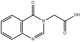 (4-OXO-4H-QUINAZOLIN-3-YL)-ACETIC ACID 化学構造式