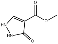 3-氧代-2,3-二氢-1H-吡唑-4-羧酸甲酯, 146656-95-3, 结构式