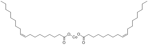 (Z)-9-オクタデセン酸/コバルト,(1:x) 化学構造式