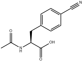 2-ACETYLAMINO-3-(4-CYANO-PHENYL)-PROPIONIC ACID Struktur