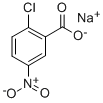 2-氯-5-硝基苯甲酸钠,14667-59-5,结构式