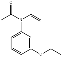 Acetamide, N-ethenyl-N-(3-ethoxyphenyl)- (9CI) Structure