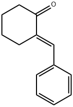 2-[(E)-Benzylidene]cyclohexanone 结构式
