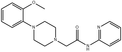 4-(2-Methoxyphenyl)-N-2-pyridinyl-1-piperazineacetaMide Structure