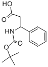 3-(Boc-氨基)-3-苯基丙酸, 14676-01-8, 结构式