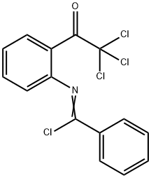 Benzenecarboximidoyl  chloride,  N-[2-(trichloroacetyl)phenyl]-  (9CI) Structure