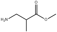 3-アミノ-2-メチルプロパン酸メチル 化学構造式