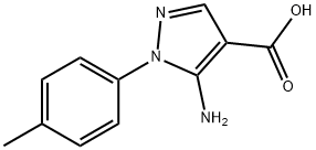 5-AMINO-1-(4-METHYLPHENYL)-1H-PYRAZOLE-& Structure