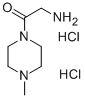 2-AMINO-1-(4-METHYL-PIPERAZIN-1-YL)-ETHANONE 2 HCL Struktur