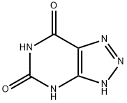8-氮杂黄嘌呤 结构式