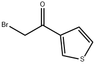 2-ブロモ-1-(3-チエニル)-1-エタノン 化学構造式