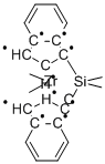 RAC-DIMETHYLSILYLBIS-(1-INDENYL)ZIRCONIUM(IV)DIMETHYL Struktur