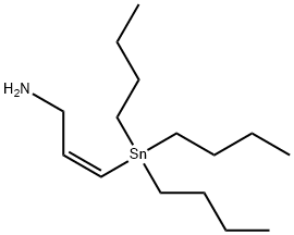 Z-3-(TRIBUTYLSTANNYL)-2-PROPEN-1-AMINE Structure