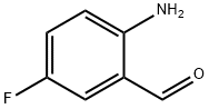 2-氨基-5-氟苯甲醛 结构式