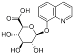 8-喹啉基 BETA-D-吡喃葡糖苷酸, 14683-61-5, 结构式