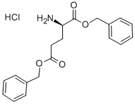 H-D-GLU(OBZL)-OBZL HCL Structure