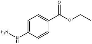 对肼基苯甲酸乙酯, 14685-90-6, 结构式